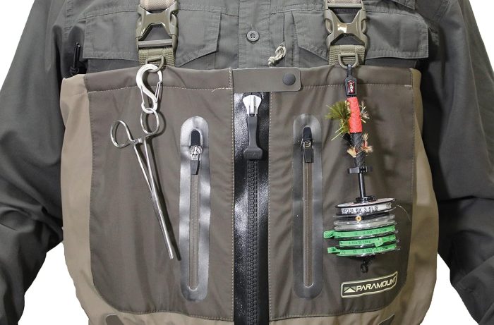 Paramount Outdoors Deep Eddy Zippered Breathable Stockingfoot Chest Fishing Wader - Image 3