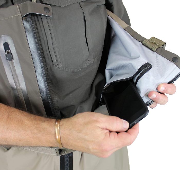 Paramount Outdoors Deep Eddy Zippered Breathable Stockingfoot Chest Fishing Wader - Image 4