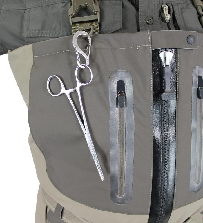 Paramount Outdoors Deep Eddy Zippered Breathable Stockingfoot Chest Fishing Wader - Image 8